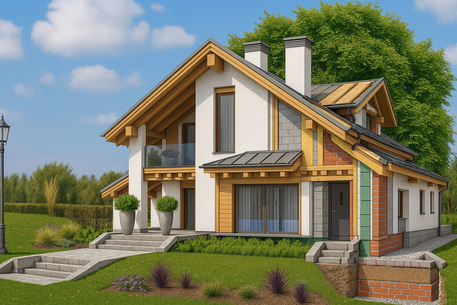 Конструкция дома